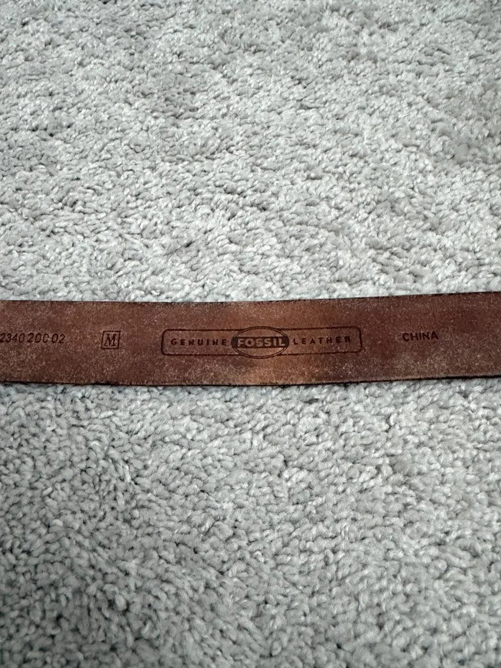 Fossil genuine leather